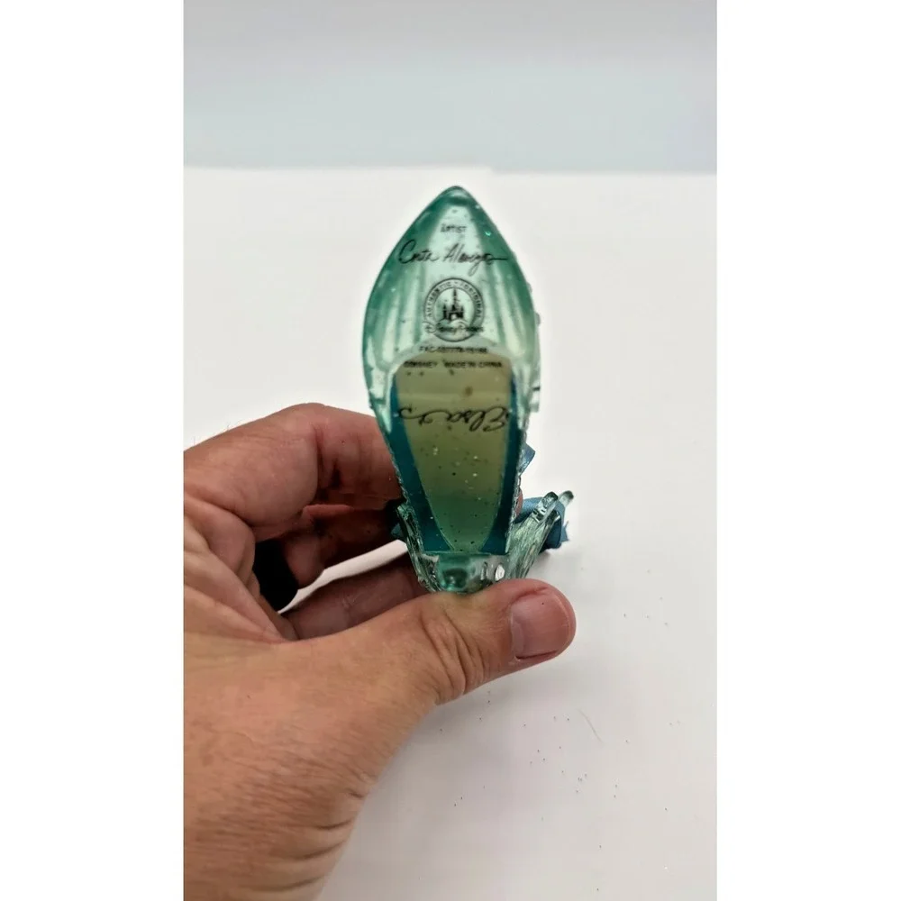 Disney Parks Frozen Elsa Shoe Ornament High Heel New